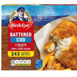 Birds Eye Battered Cod Fillets (2)
