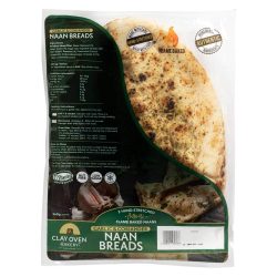 Clay Oven Garlic and Coriander Naan Breads (2)
