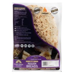 Clay Oven Plain Naan Breads (2)
