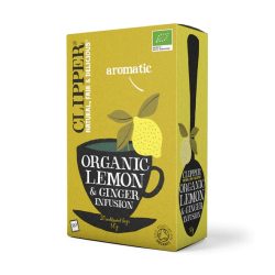 Clipper Organic Lemon and Ginger 20 Teabags
