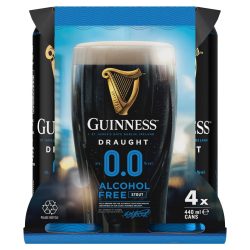 Guinness Zero 4 x 440ml cans
