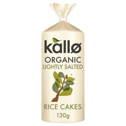 Kallo Whole Grain Rice Cakes Lightly Salted