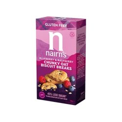 Nairn's Blueberry and Raspberry Chunky Oat Biscuits (Gluten-free)