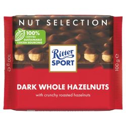 Ritter Sport Dark Whole Hazelnuts